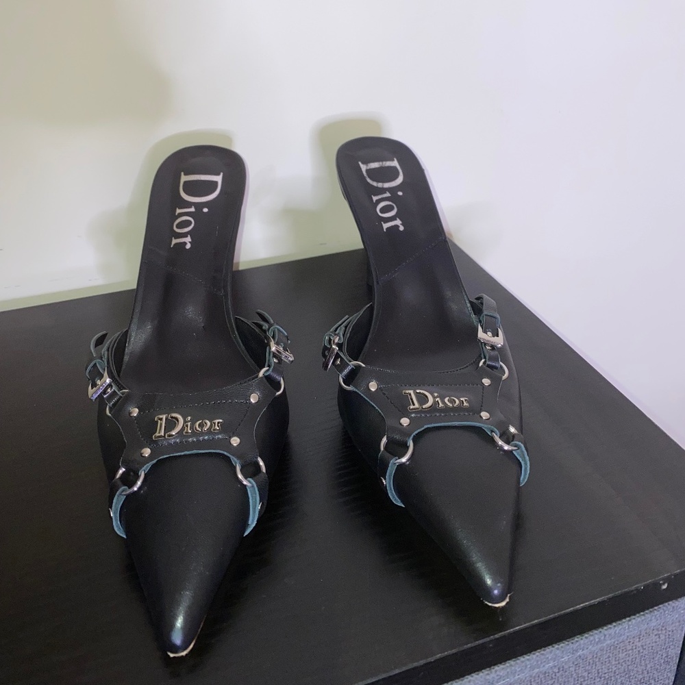 Vintage Dior Pointed Toe Pumps Heels